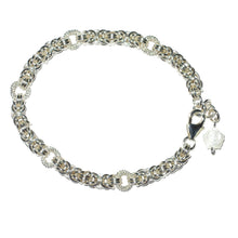 Load image into Gallery viewer, Byzantine Silver Bracelet