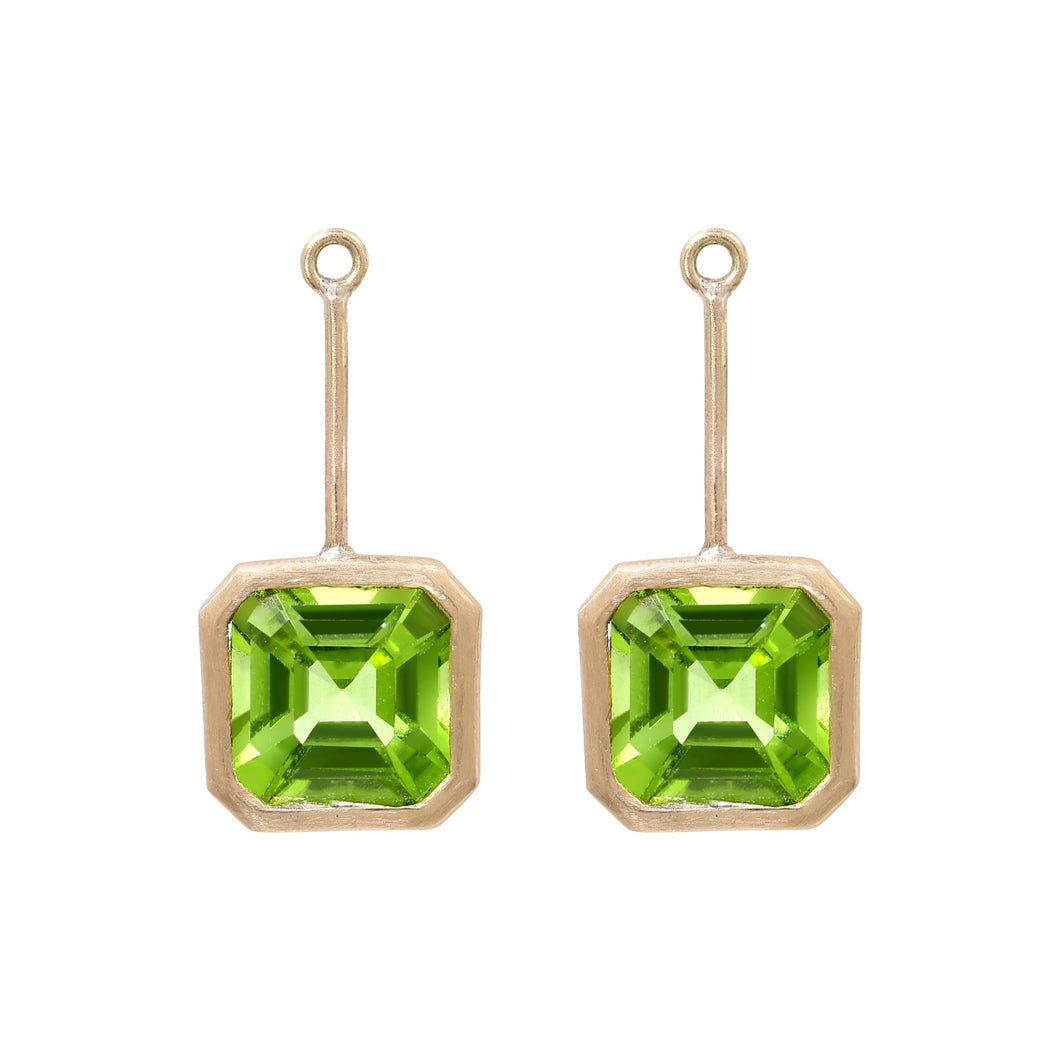 Peridot Bagua Earring Attachment