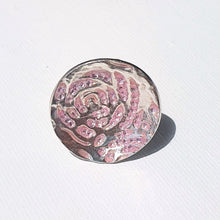 Load image into Gallery viewer, Pink Sapphire Flower Ring