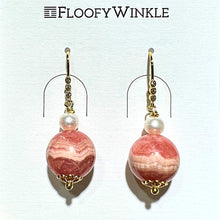 Load image into Gallery viewer, Rhodochrosite Dangle