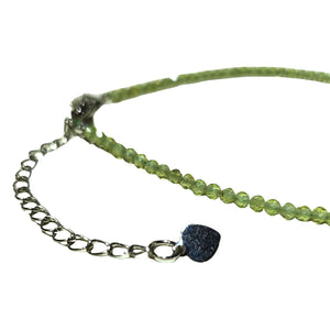 Peridot Anklet