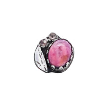 Load image into Gallery viewer, Floral Ruby Ring