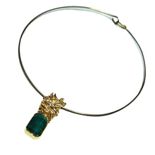 Load image into Gallery viewer, Emerald Rough Pendant