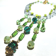 Load image into Gallery viewer, Green Garden Necklace