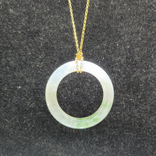 Load image into Gallery viewer, Jade Donut Pendant