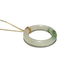 Load image into Gallery viewer, Jade Donut Pendant