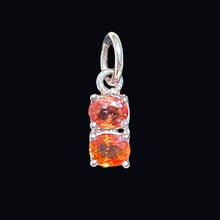 Load image into Gallery viewer, Orange Sapphire Pendant