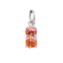 Load image into Gallery viewer, Orange Sapphire Pendant