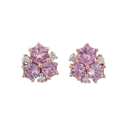 Snowflake Blush Earrings
