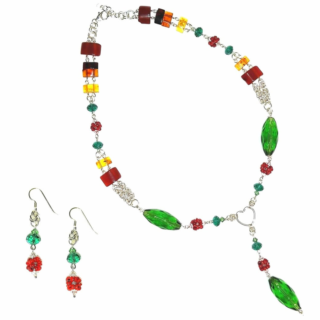 Mothers' Love Necklace-Earring Set - TOP 5
