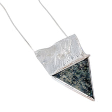 Load image into Gallery viewer, Pyrite in Agate Necklace