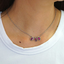 Load image into Gallery viewer, Ruby Inspired Necklace