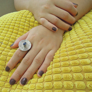 Pansodan Blue Sapphire Ring