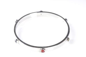 Spinel & Peridot Classic Bangle
