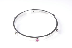 Spinel & Peridot Classic Bangle