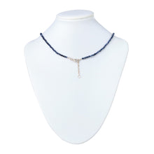 Load image into Gallery viewer, Lapis and Briolette Necklace